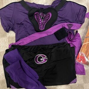Purple Cobra Uniform Halloween Costume